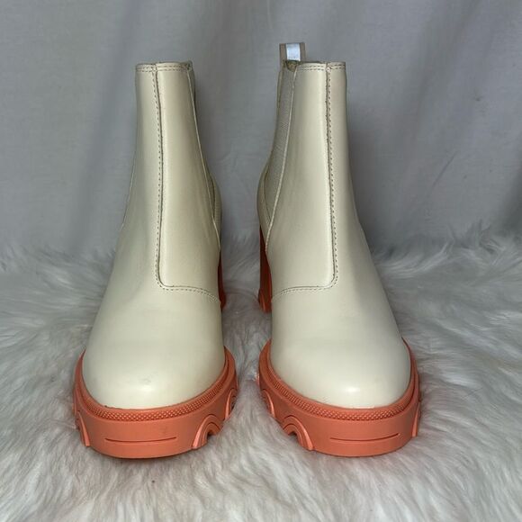 Anthropologie Sorel NWOT Brex Platform Heel Chelsea Booties Sz 11 - Picture 3 of 7
